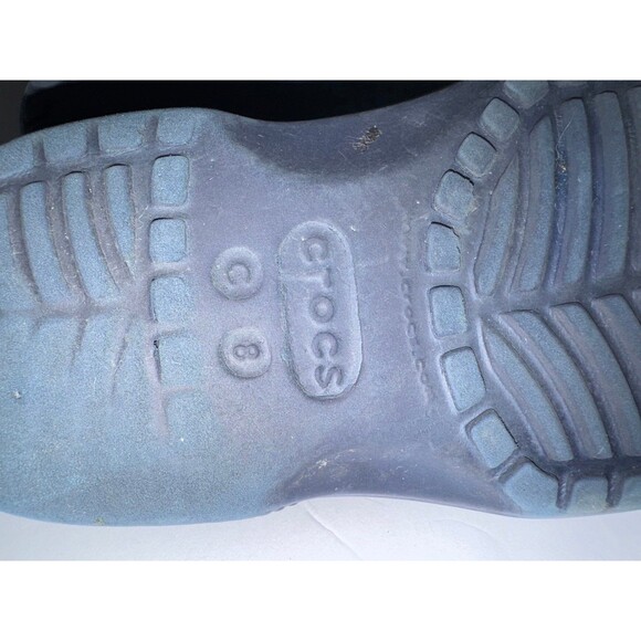 Crocs Navy blue toddler size 8 - Picture 9 of 10